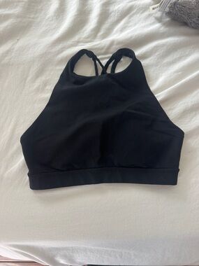 lululemon athletica Black High-Neck Energy Bra